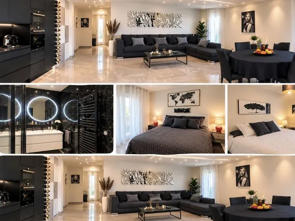 Appartement Moderne 4 pièces à Cannes Grand Parc