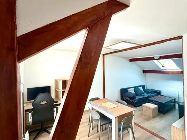 Idéal étudiant - Appartement meublé rénové face à Nancy Thermal - 37m2
