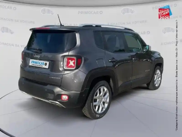 Jeep Renegade 1.4 multiair s/s 140ch limited tpano sieges cuir gps — photo 6