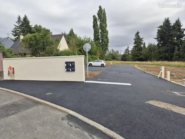 Terrain à bâtir viabilisé de 968 m²