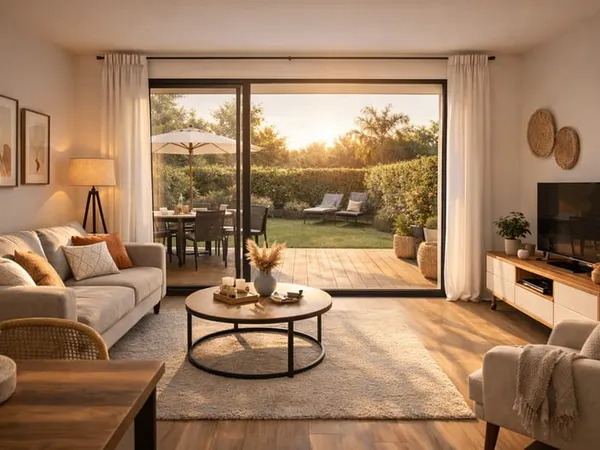 NOUVEAUTE DIJON SUD JEAN JAURES - SUPERBE T1 DE STANDING AVEC TERRASSE & GRAND JARDIN