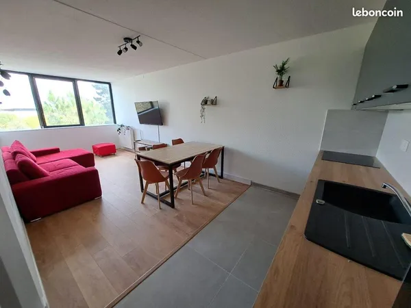 Coloc de 4 chambres avec 4 salles d'eau