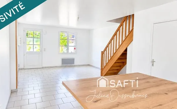Le Poinçonnet : maison 89 m², 2 chambres, garage