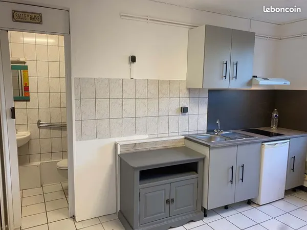 Studio meublé 17m²