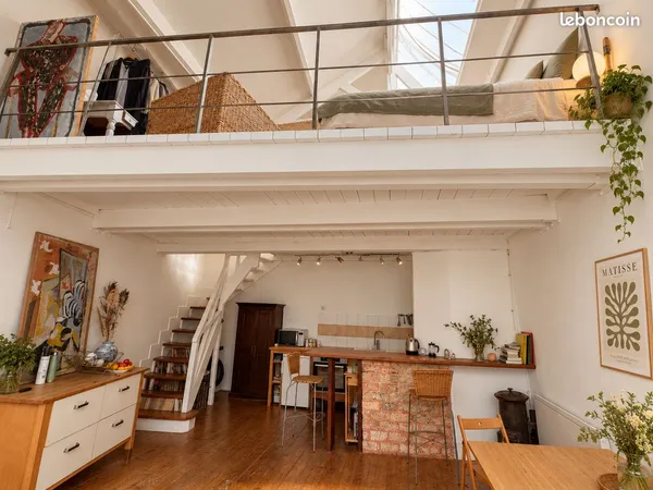 Loft/atelier/surface 2 pièces 52 m²