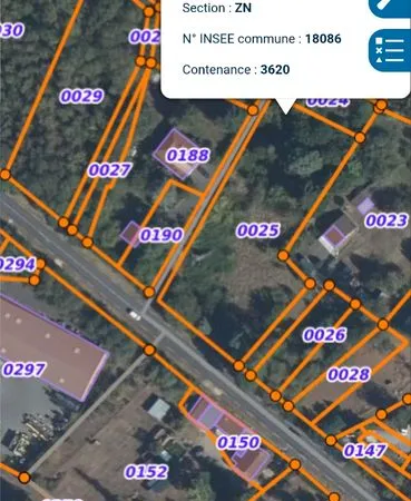 Terrain 3600m2