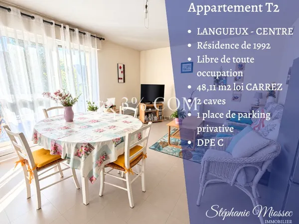 Appartement 2 pièces 48 m²