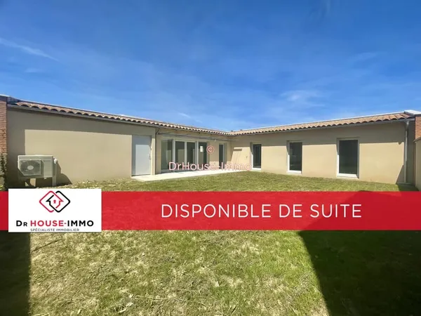 Maison Pibrac 4 pièces 91 m2 + 220m² de jardin + Garage