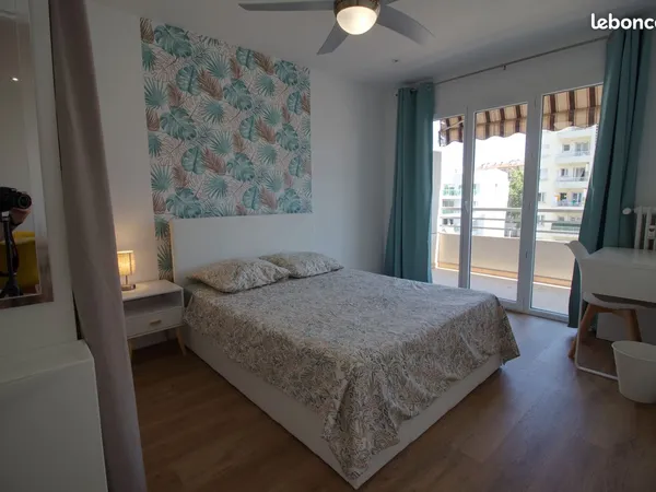 Dernière chambre avec balcon - Colocation proche facs / gare - Toulon