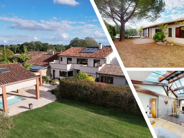 BRAX 31490 - ENSEMBLE IMMOBILIER RARE - 2 MAISONS MITOYENNES