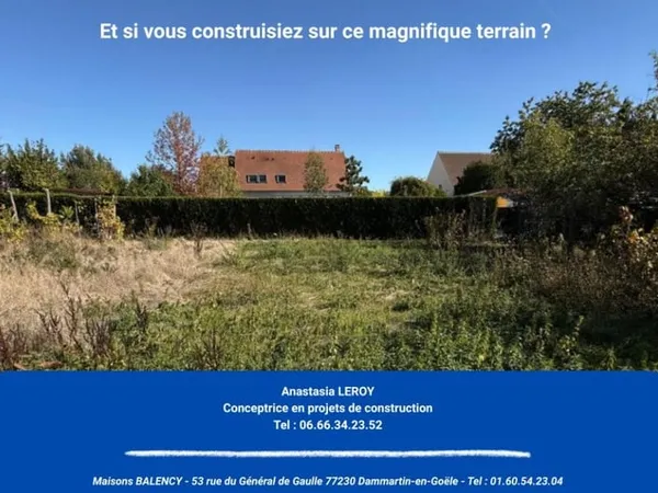 Terrain 1050 m²