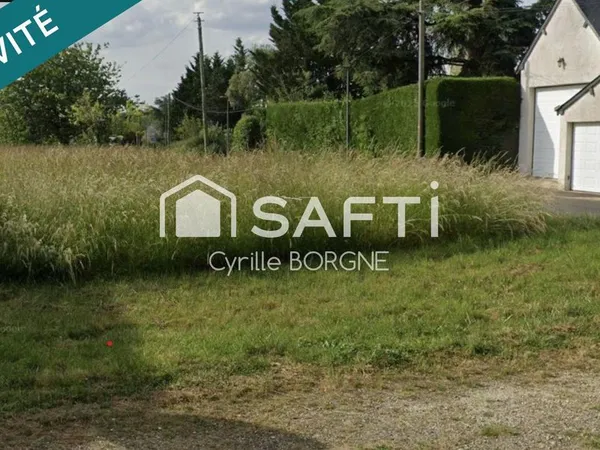Terrain 754 m² COTEAUX-SUR-LOIRE