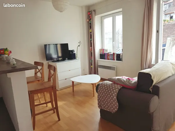 Duplex 34m2 vieux Lille sur cour