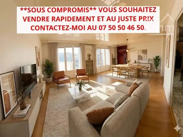 - SUPERBE T3 - 70 m² - GRANDCLÉMENT -