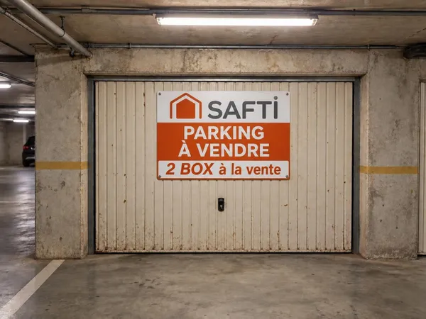BOX STATIONNEMENT X 2 RÉSIDENCE PLOMBIÈRE