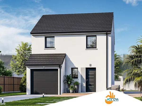 Terrain + maison 73 m²