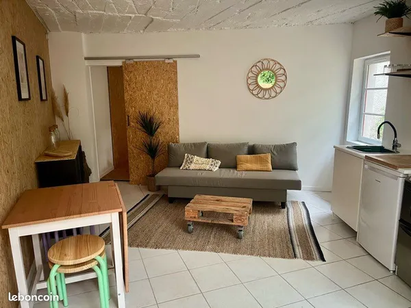 T2 meublé - 40m2 - 500m de la plage