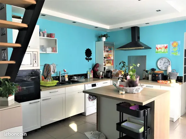 T3 duplex avec jardin privé