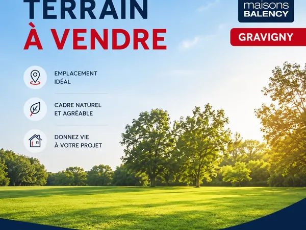 Terrain 1400 m²