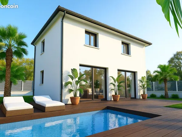 Projet de construction d'une maison 90 m² avec terrain à SAINT-MATHIEU-DE-TREVIERS (34)