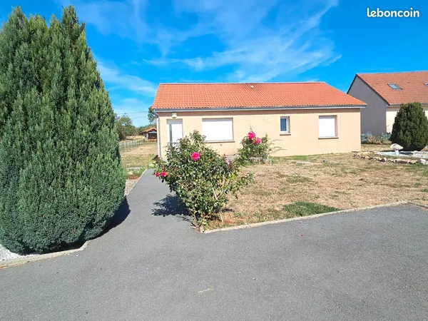 Maison de plain pied 2 chambres