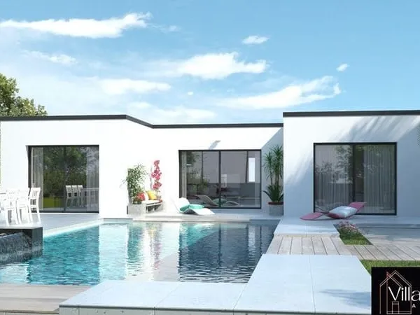 Villa de plain pied contemporaine