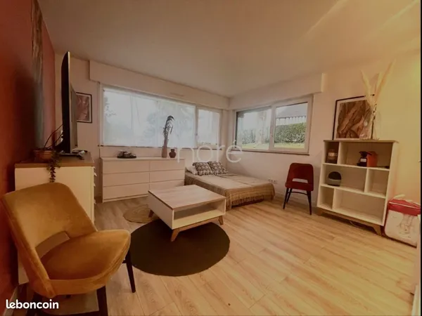Appartement meublé 20m2 lumineux avec vue dégagée - 550 - Benerville-sur-Mer
