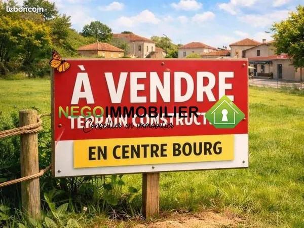 Terrain 460 m² Saint Mars La Ra Orthe