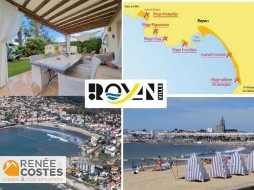 Vente en nue propriété - F85-H80 ans - ROYAN (17200)