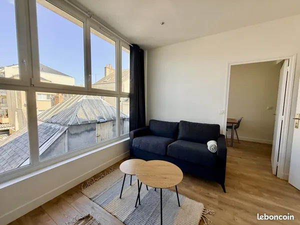 Le Mans - Charmant T2 meublé de 26 m² - bien agencé