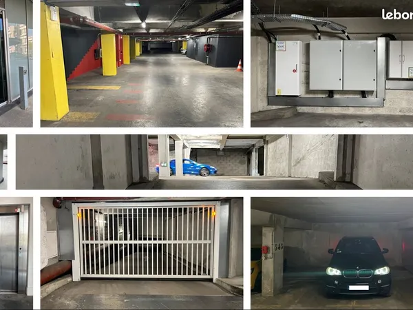 2 Places Parkings Sécurisés Boxables Prédisposés Borne Recharge