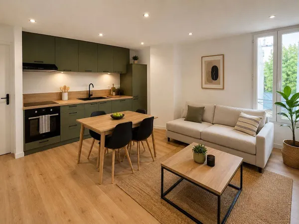 Appartement 2 pièces 45 m²