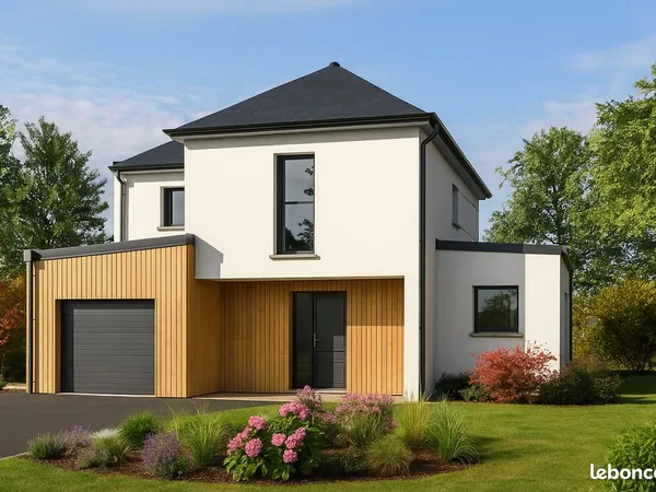 Projet terrain + maison sur la commune de Penvenan