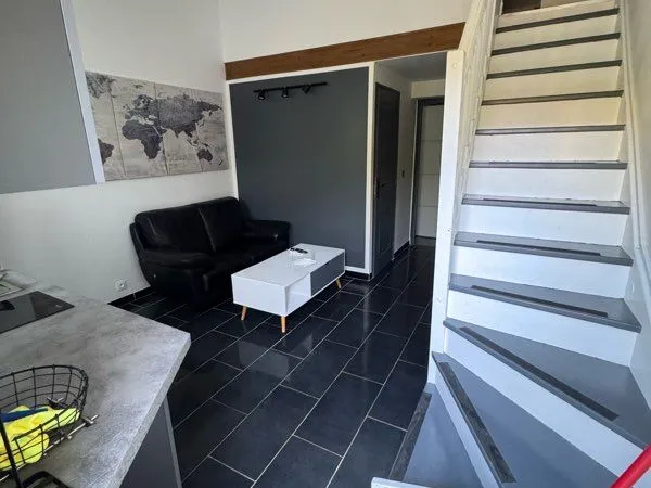 Studio avec mezzanine et terrasse