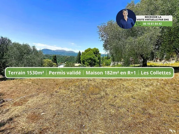 Terrain constructible 1530 m²