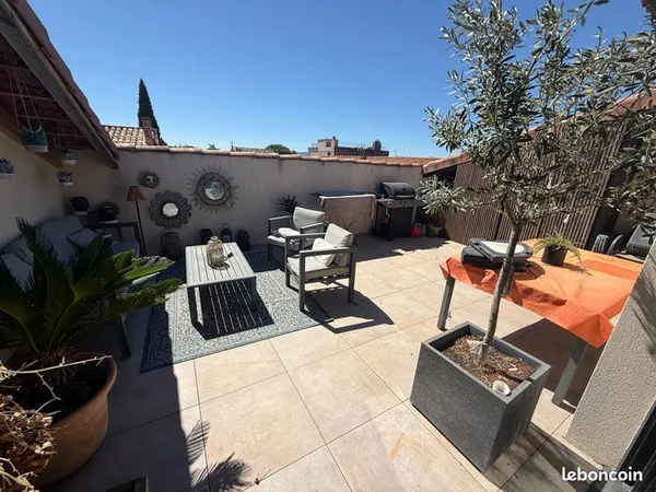 T2 - 41m2 - Dernier étage - Terrasse 30m2 -