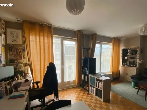Vends T3 rue st Helier, calme lumineux, 68m2