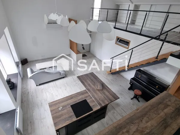 LOFT Rénové - 150 M² - 3 Chambres - Toît terrasse