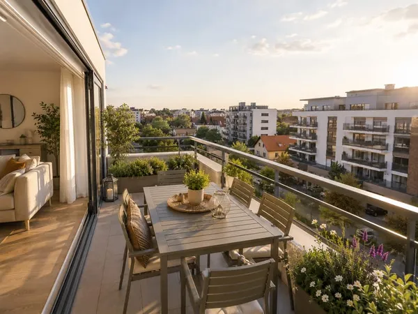 MAGNIFIQUE 3 PIECES NEUF 65 M² + BALCON 10 M² PROCHE RER B COMMERCES !