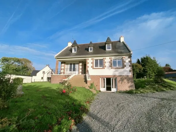 MAISON 183 M2, TERRAIN 1893 M2, PLOUEZEC, PROCHE COMMERCES