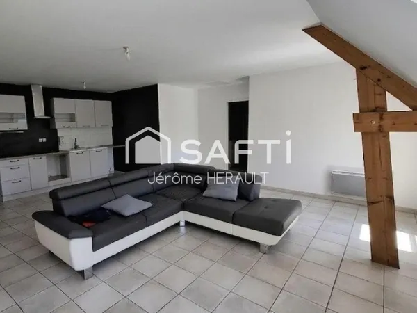 Appartement T4 de 83m² situé au 2ème étage