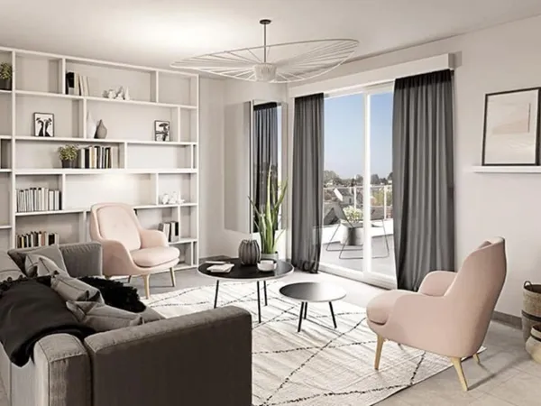 4 PIÈCES offrant 90m² de surface privative