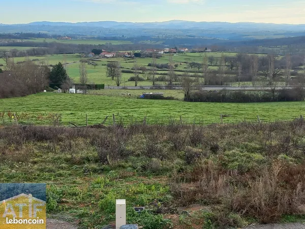 Terrain 433 m² Amions