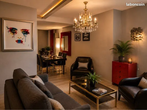 🏡 À LOUER - T2 MEUBLÉ 63 m² - EMPLACEMENT EXCEPTIONNEL À 30 SECONDES DU VIEUX-PORT