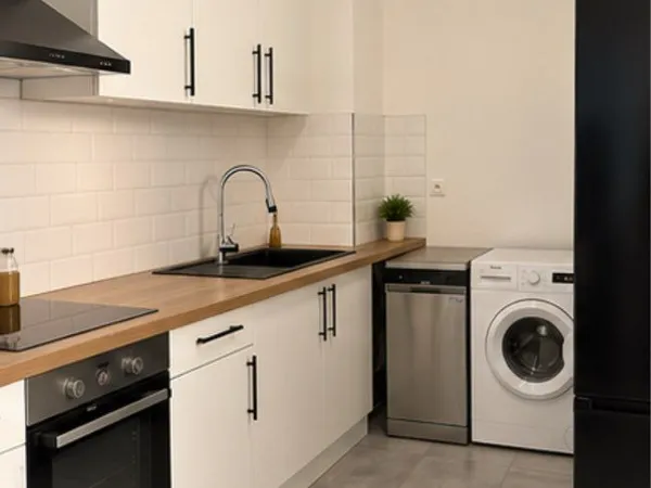 Appartement F2 meublé Mondorff - accès immédiat transports luxembourgeois