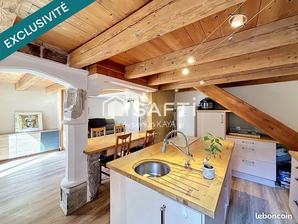 Duplex 3 pièces 57 m²
