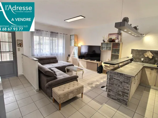 PERPIGNAN SUD VILLA DE 100 M² DE TYPE 4 PIECES ET 179 M² DE TERRAIN