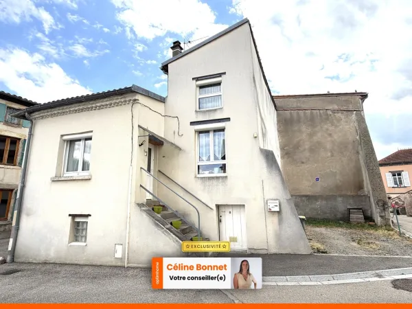 Maison de ville 76 m² avec extérieur et cave