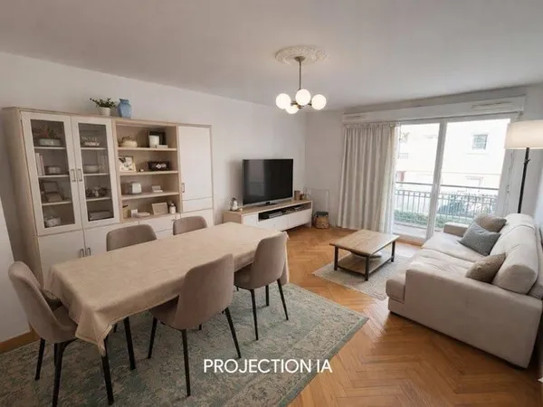 Appartement 3 pièces 57 m²