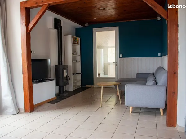 Maison 3 chambres meublé